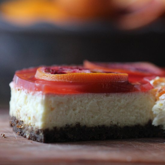 Chocolate and Orange Cheesecake