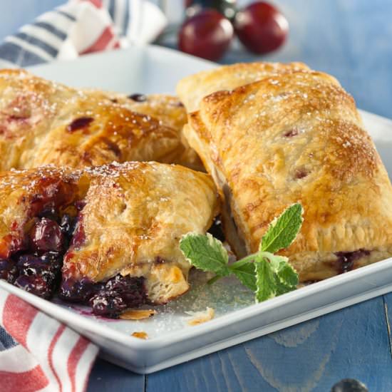 Triple Berry Hand Pies