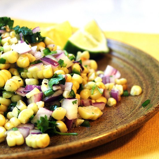 Chipotle’s Jalapeno Lime Corn Salad