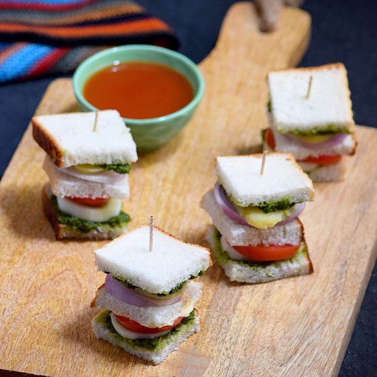 Bombay Vegetable Sandwich