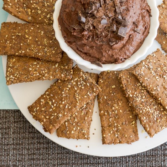 Crunchy Seed Crackers