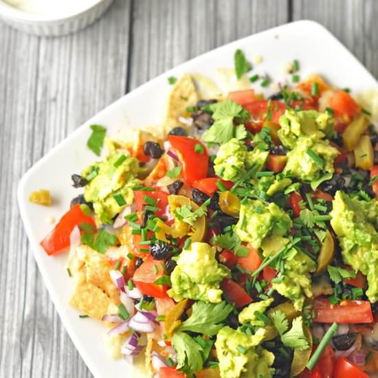 Vegetarian Nachos