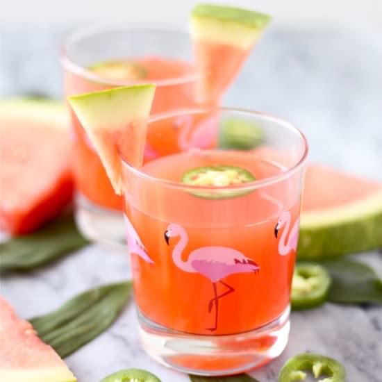 Pineapple-Watermelon Cocktail