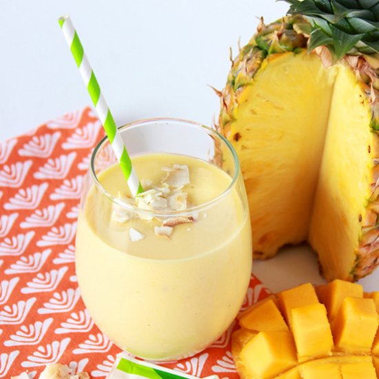 Pineapple Mango Banana Smoothie