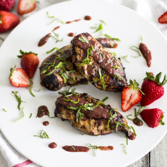 Strawberry Balsamic Grilled Chicken