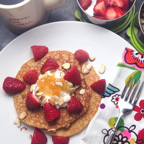 Almond Flour Pancakes