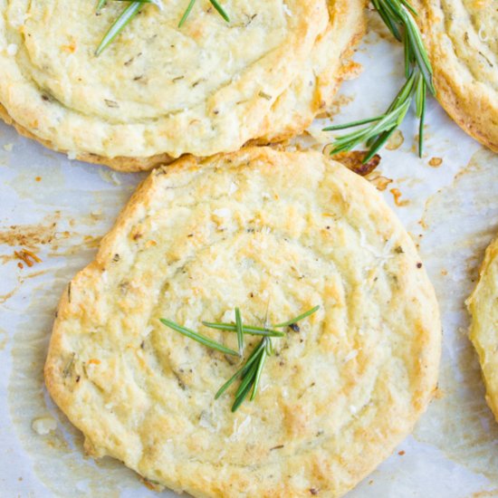 Mashed Potato Rosemary Crisps