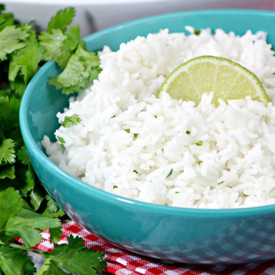 Copycat Chipotle Cilantro Lime Rice