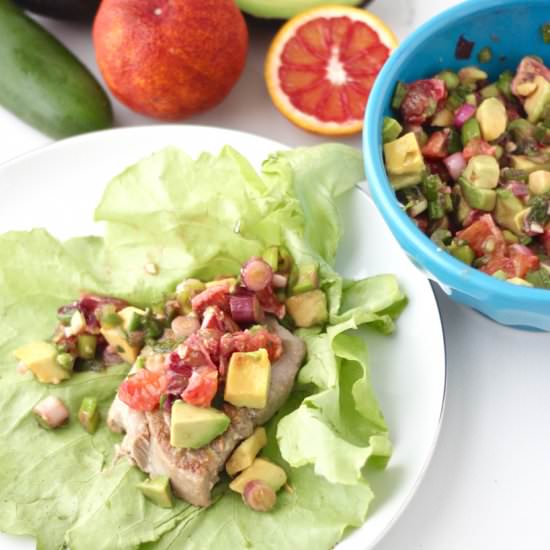 Tuna Lettuce Wraps