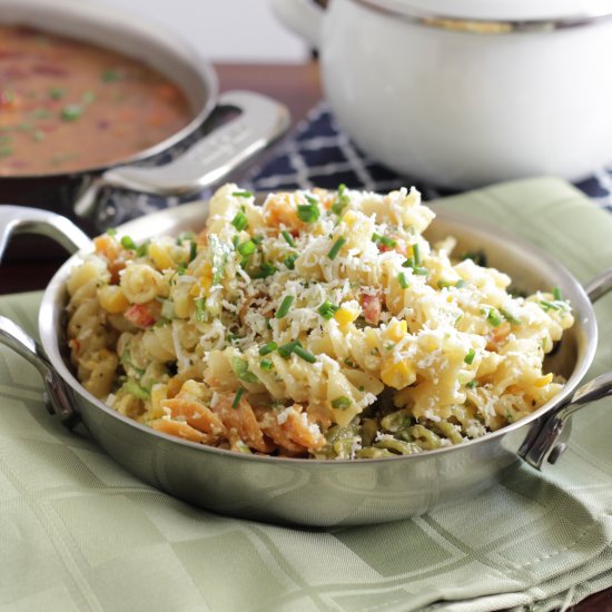 Roast Corn Pasta Salad