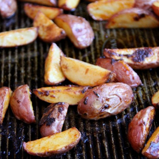 Crispy Hot Saucy Potatoes