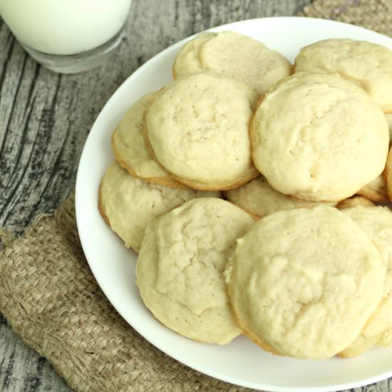 Soft Vanilla Sugar Cookies