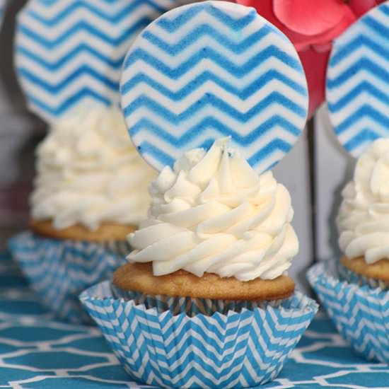 Sweet Tea Cupcakes with Icing