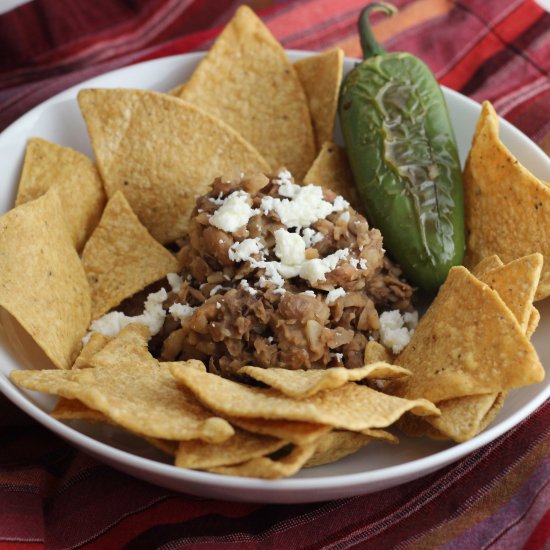 Pressure Cooker Refried Beans