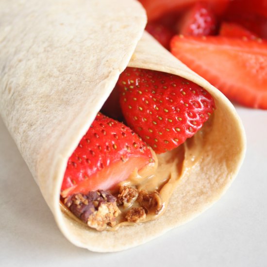 Peanut Butter Granola Strawberry