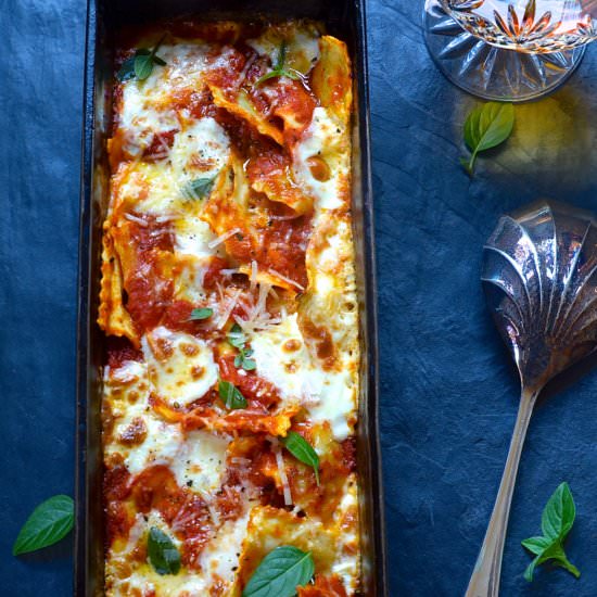 Ravioli Pasta Bake