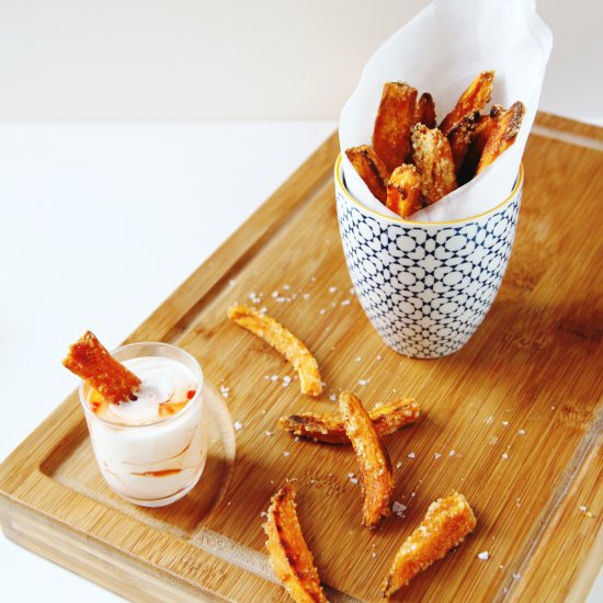 Perfect Crispy Sweet Potato Fries