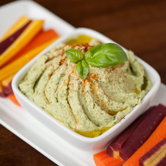 Edamame Herb Hummus