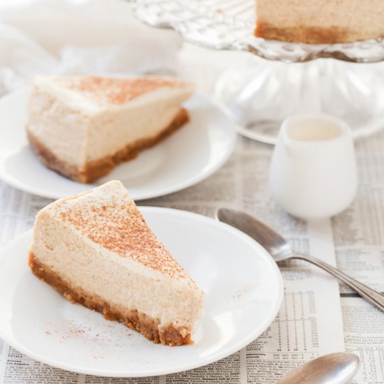 Triple Spiced Orange Rum Cheesecake