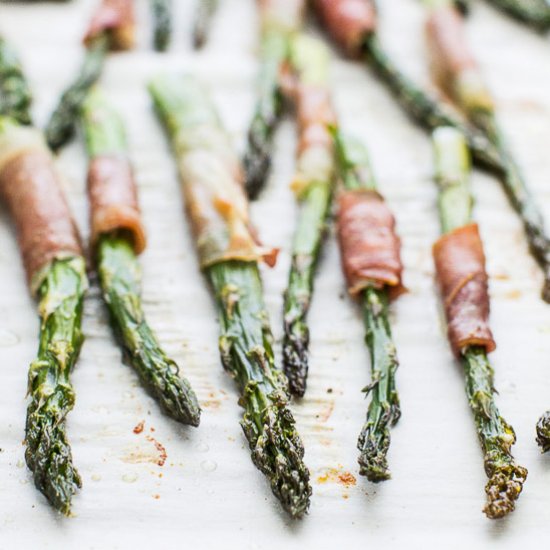 Prosciutto Wrapped Asparagus