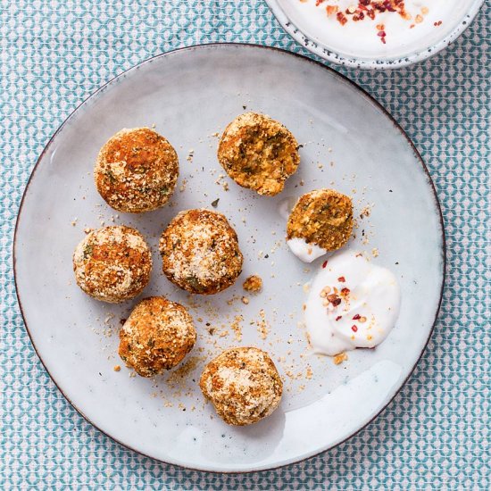 Vegan Tandoori tofu balls