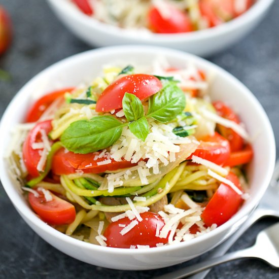 Sausage Pepper Zucchini Pasta