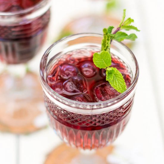 Red Wine Spritzer