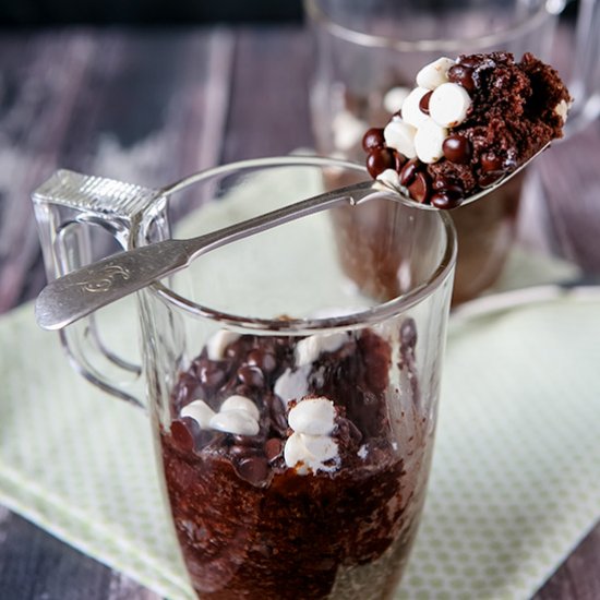 Chocolate Brownie Mug Cake