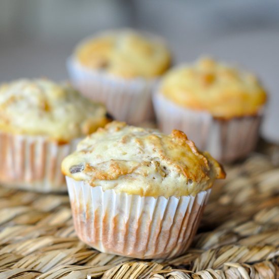 Raisin Bran Crunch Muffins