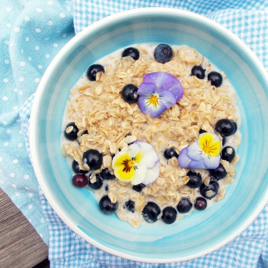 Coconut Blueberry Oatmeal