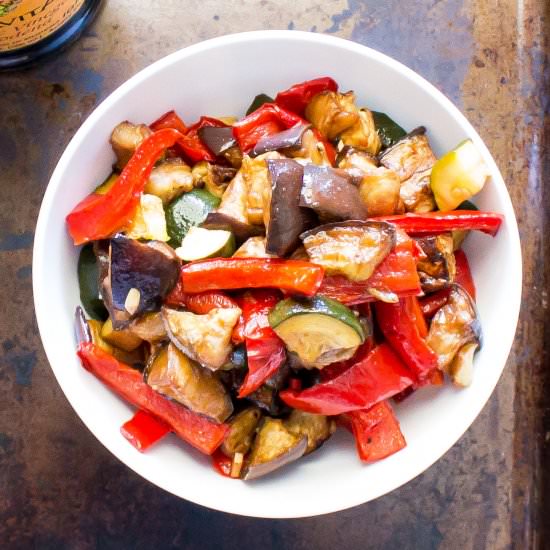 Balsamic Roasted Vegetables