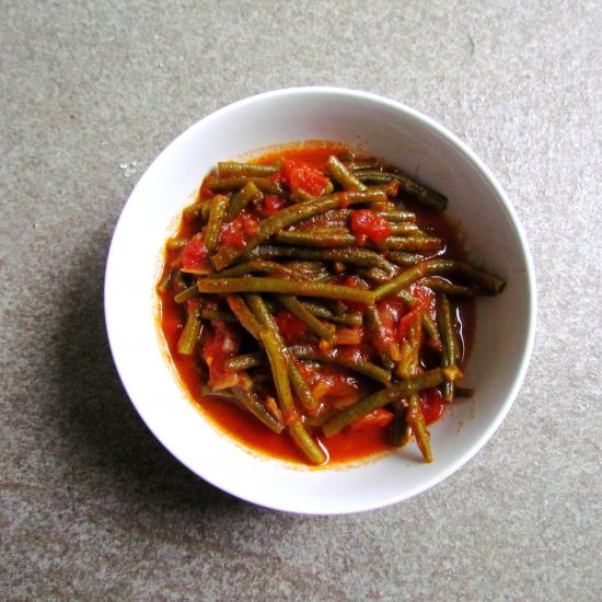 Syrian string beans