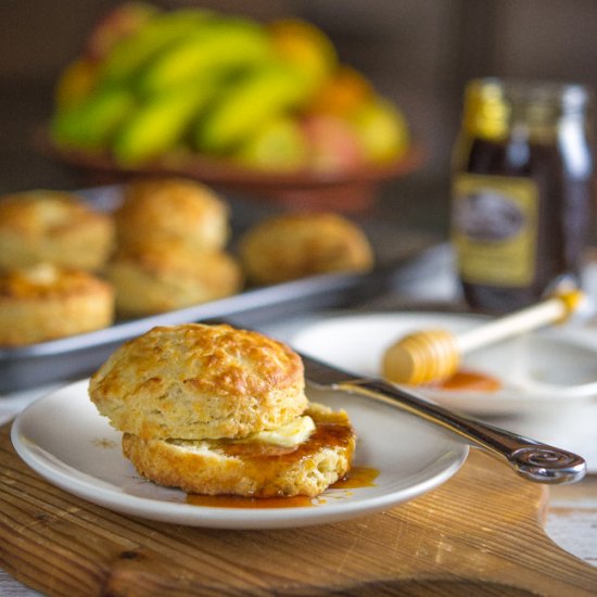 Biscuits with Grandma