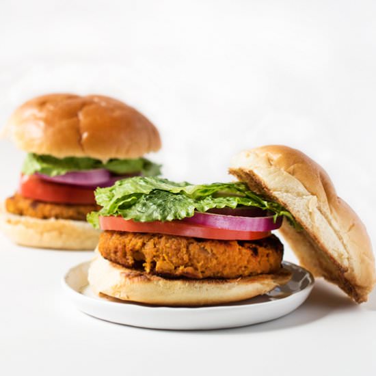 Ethiopian Red Lentil Burgers