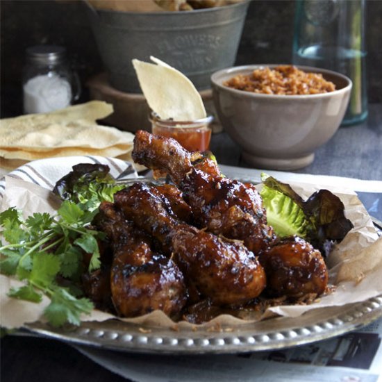 Mango Chutney Drumsticks