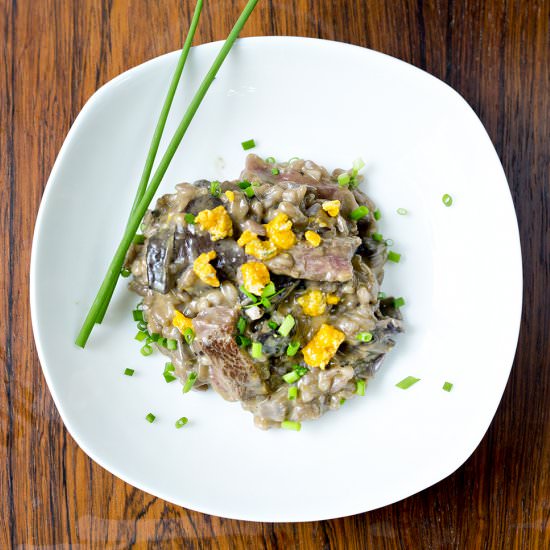 Steak and Blue Cheese Risotto