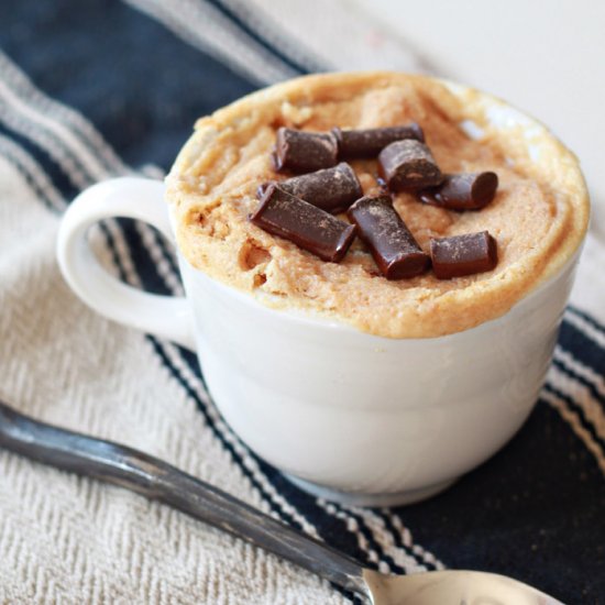 Easy Vegan Peanut Butter Mug Cake