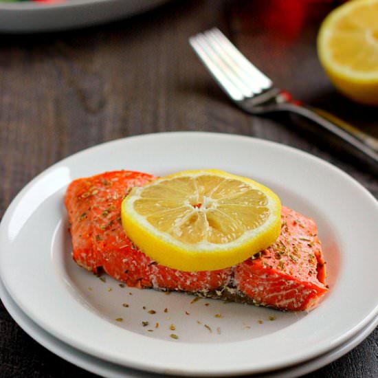 Lemon Garlic Salmon