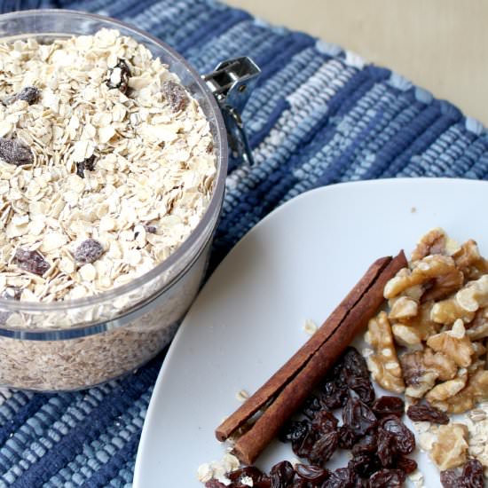 Easy Instant Oatmeal Mix