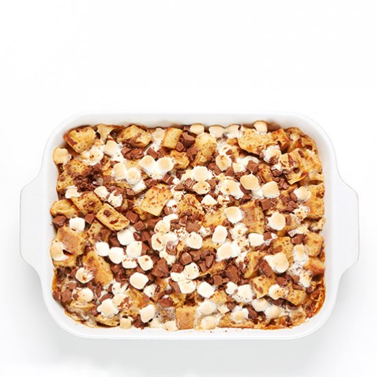 S’mores Bread Pudding