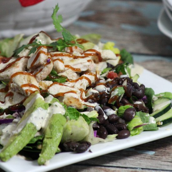 BBQ Ranch Chicken Salad