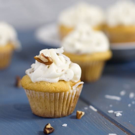 Italian Cream Cupcakes