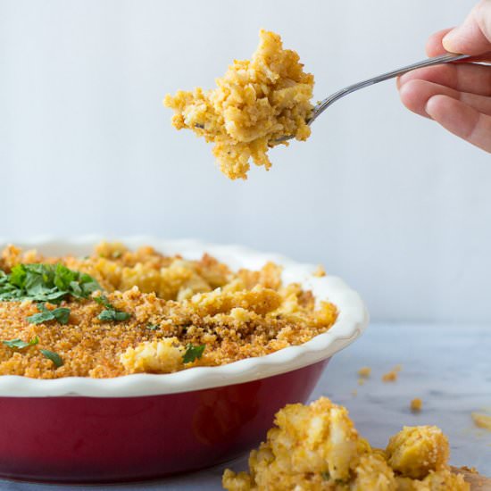 Baked Vegan Mac and Cheese