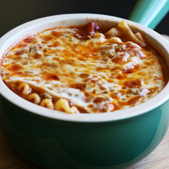 Lasagna Soup