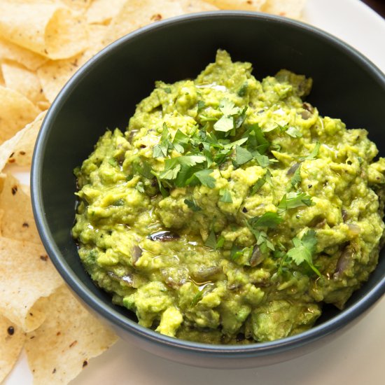 Grilled Guacamole