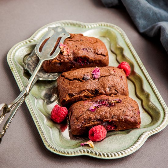 Chocolate Raspberry Friands