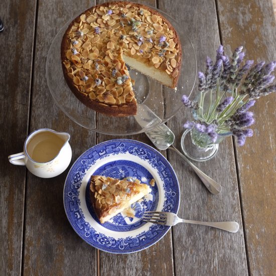 Lemon and Almond Basbousa Cake