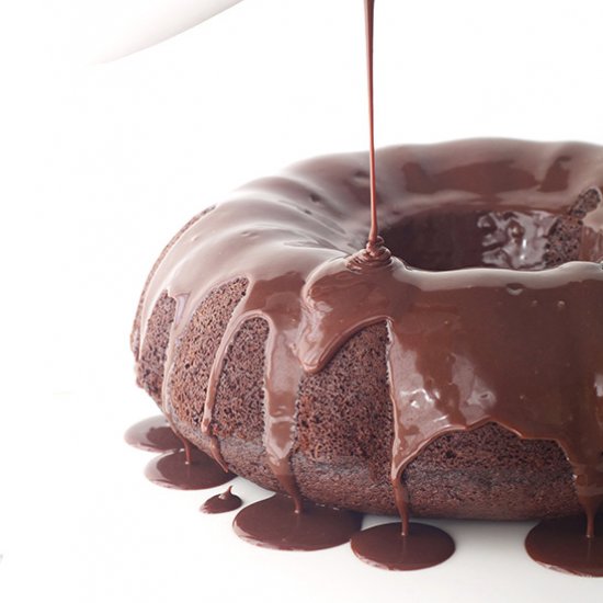 Chocolate Sour Cream Bundt Cake