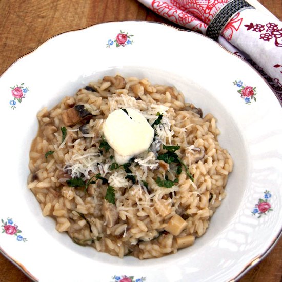 Mixed Mushroom Risotto