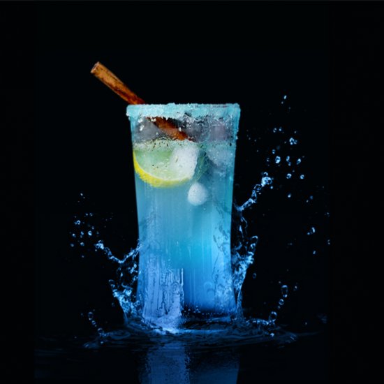 Blue Cinnamon Lemonade